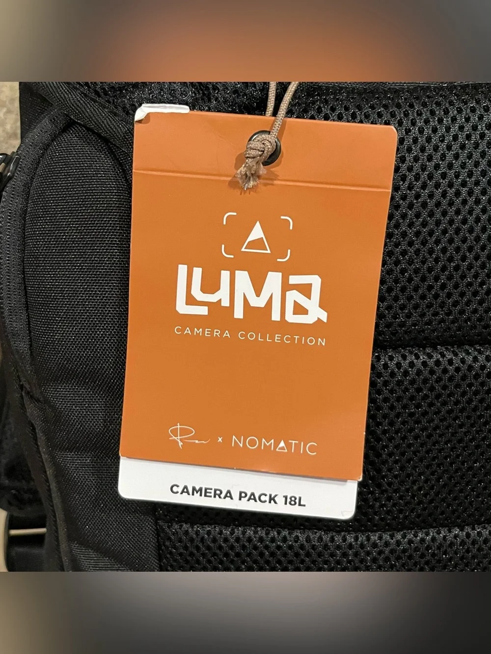 Nomatic x Peter McKinnon Luma 18L Black Camera Backpack